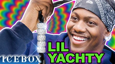 Lil Yachty Gets Diamond Hair Beads at Icebox! 